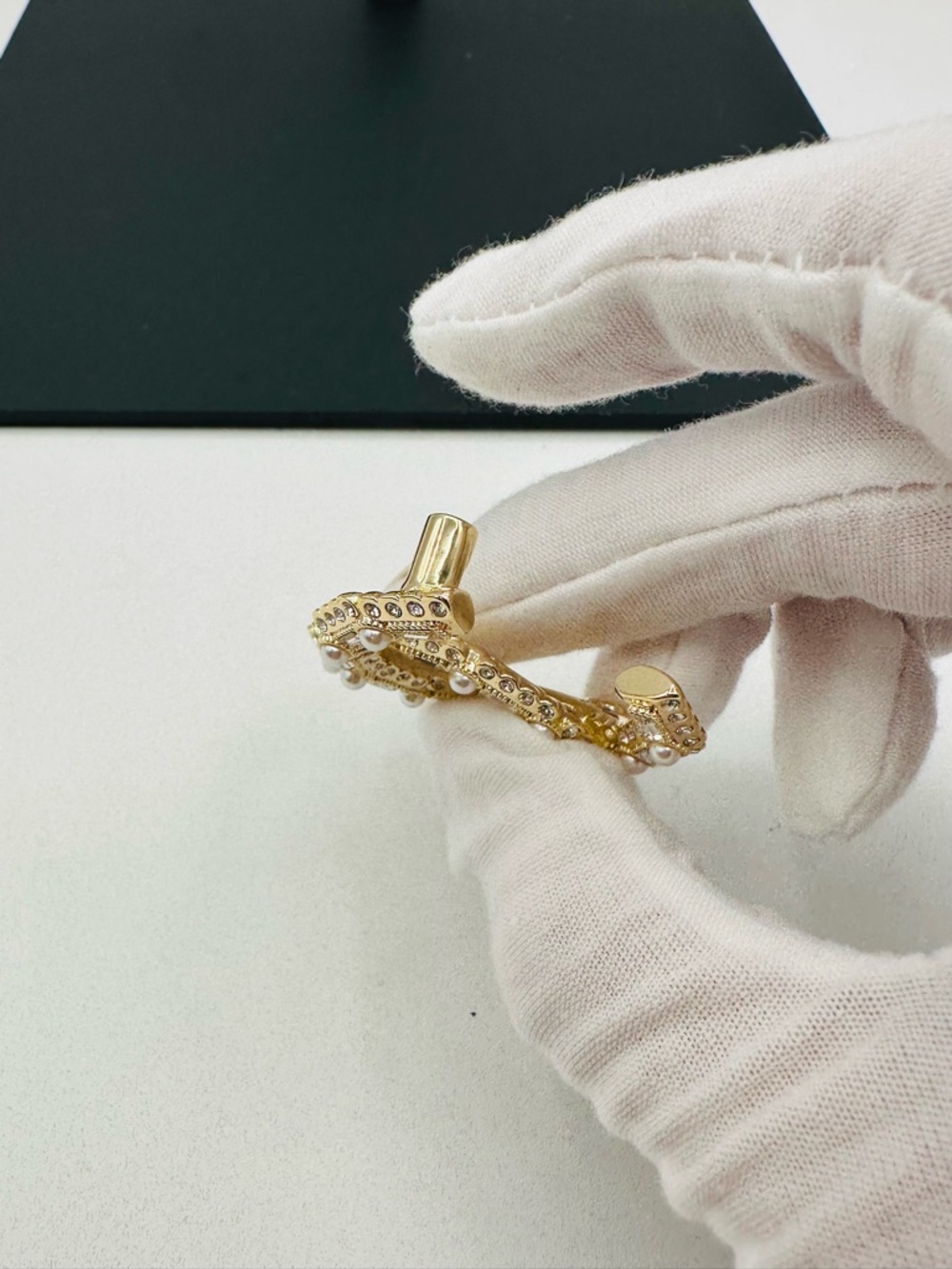 Chanel Crystal Rhinestone Brooch Vintage - Picture 2 of 12